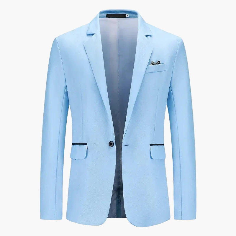 Herr Elegant Kavaj för Fest och Arbete – Slim Fit Blazer för Män