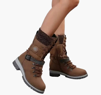 Damkängor Outdoor Vattentäta Snörade Vinterboots