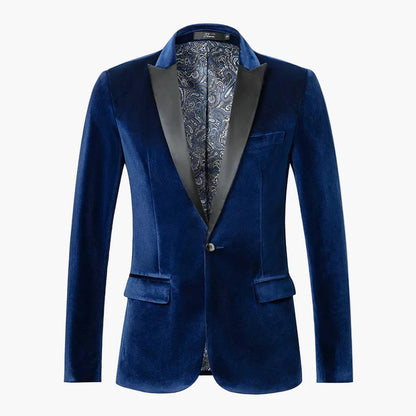 Herr Elegant Festkavaj Smokingjacka Slim Fit för Bröllop och Fester