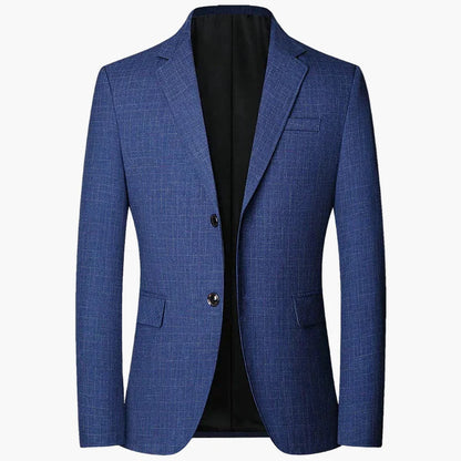 Herrblazer – Klassisk rutig kavaj för affärs- och vardagsbruk
