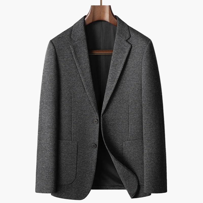 Herr Klassisk Blazer – Elegant Kavaj för Arbete och Fest