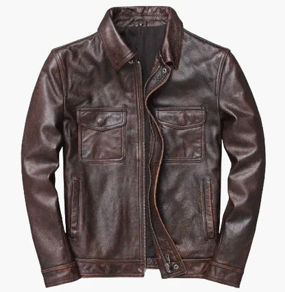 Herr Motojacka Slim Fit – Modern Streetwear för Motorcykel och Stadsliv