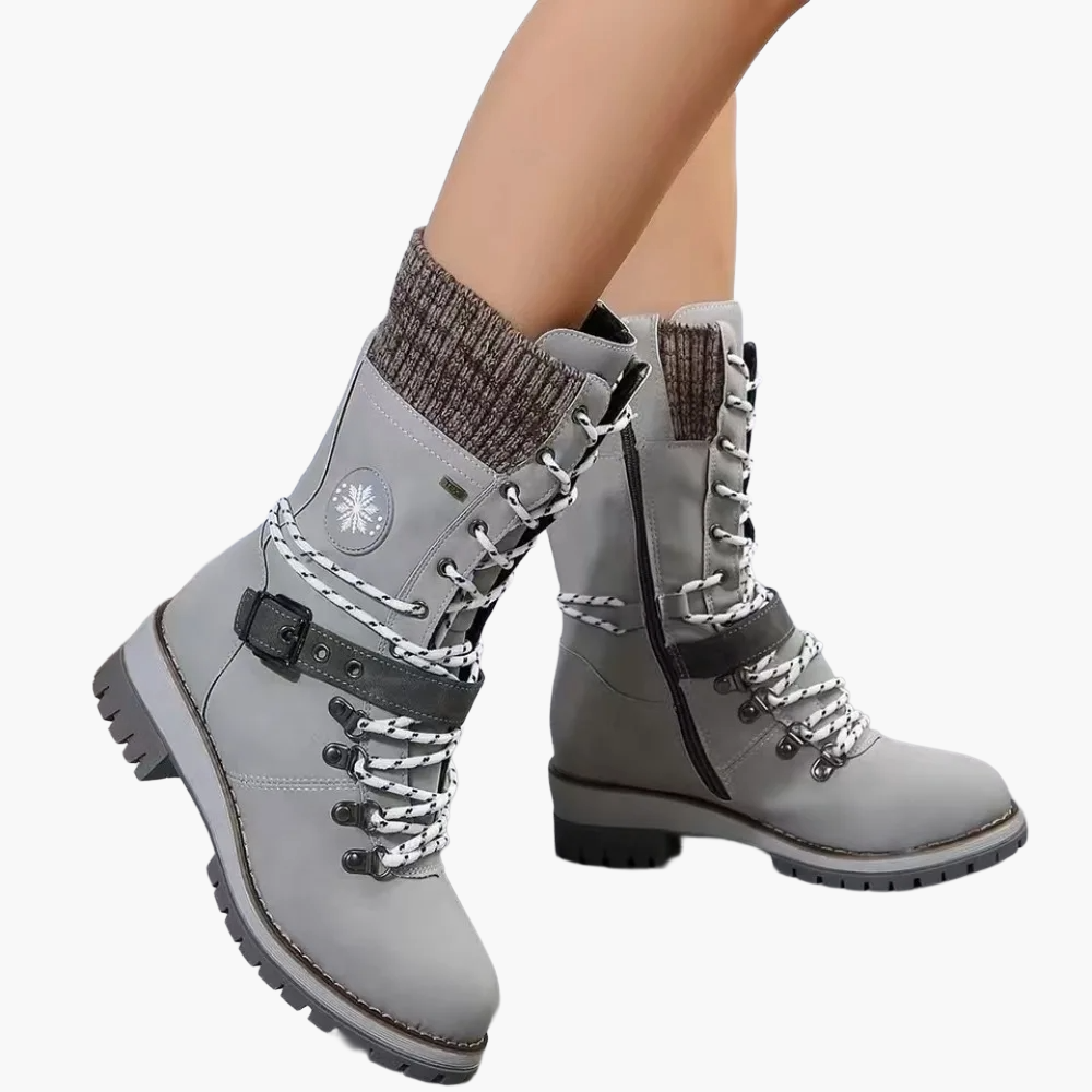 Damkängor Outdoor Vattentäta Snörade Vinterboots