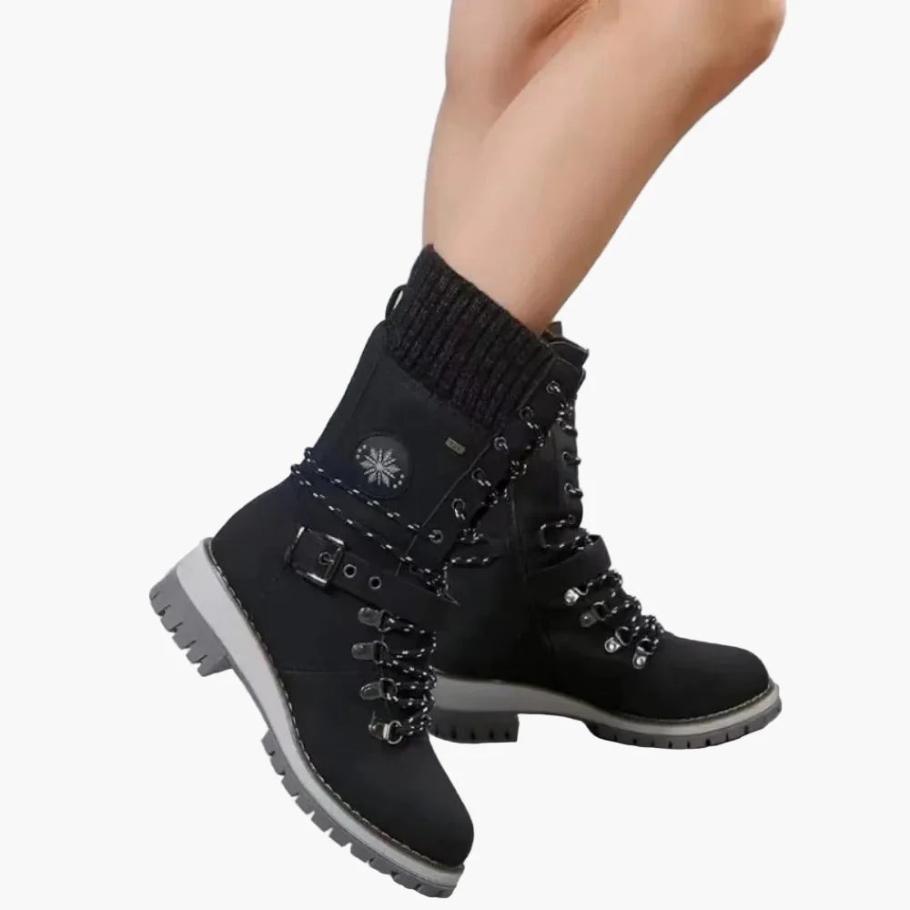 Damkängor Outdoor Vattentäta Snörade Vinterboots
