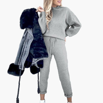 Damers tvådelat set – modernt och avslappnat streetwear för vardag och fritid