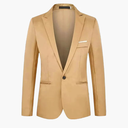 Herrkavaj Slim Fit Elegant Affärslook – Perfekt för Kontor och Fest