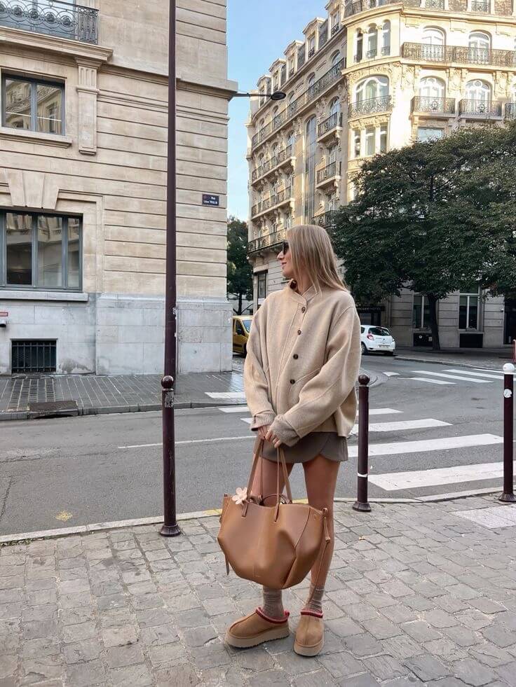 Damernas trendiga vintage tote bag – elegant vardagsväska för stad och kontor