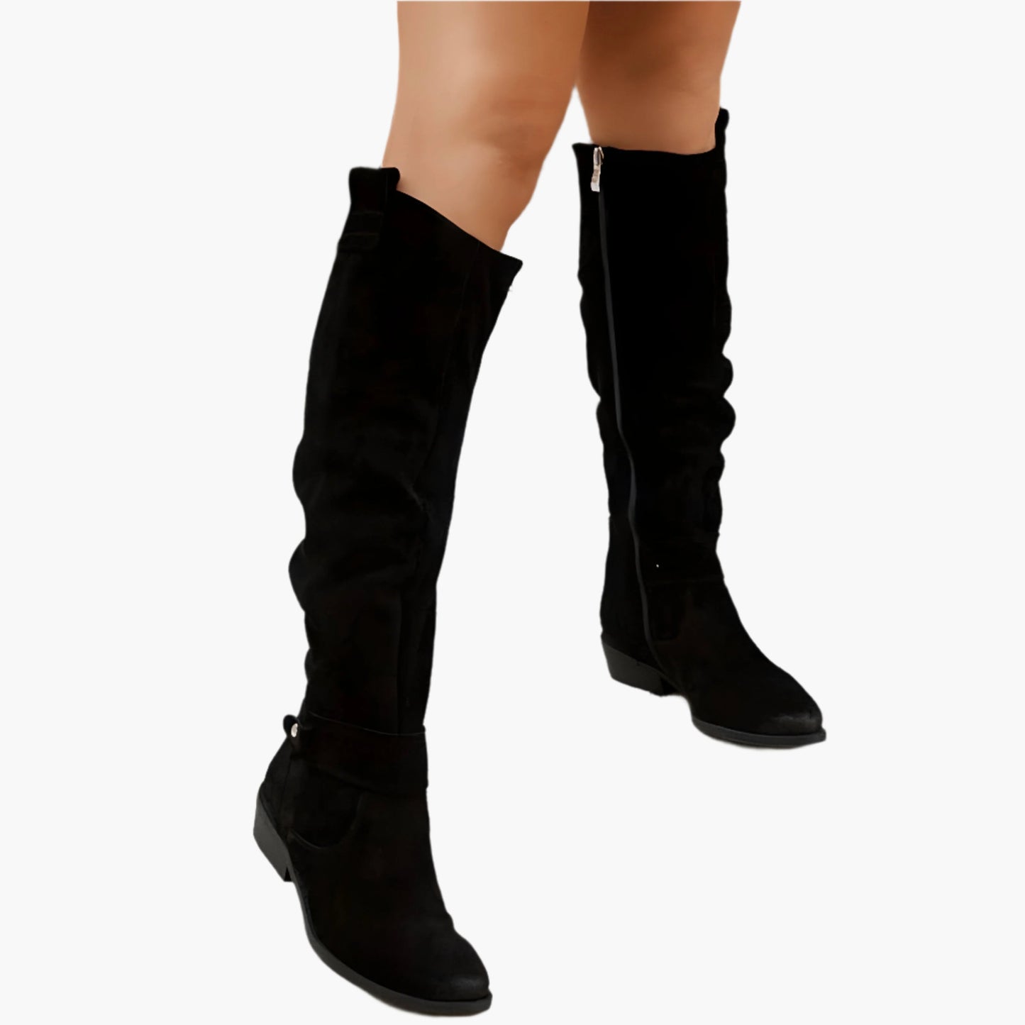 Damstövlar Knähöga Klassiska Boots för Mode och Vardag