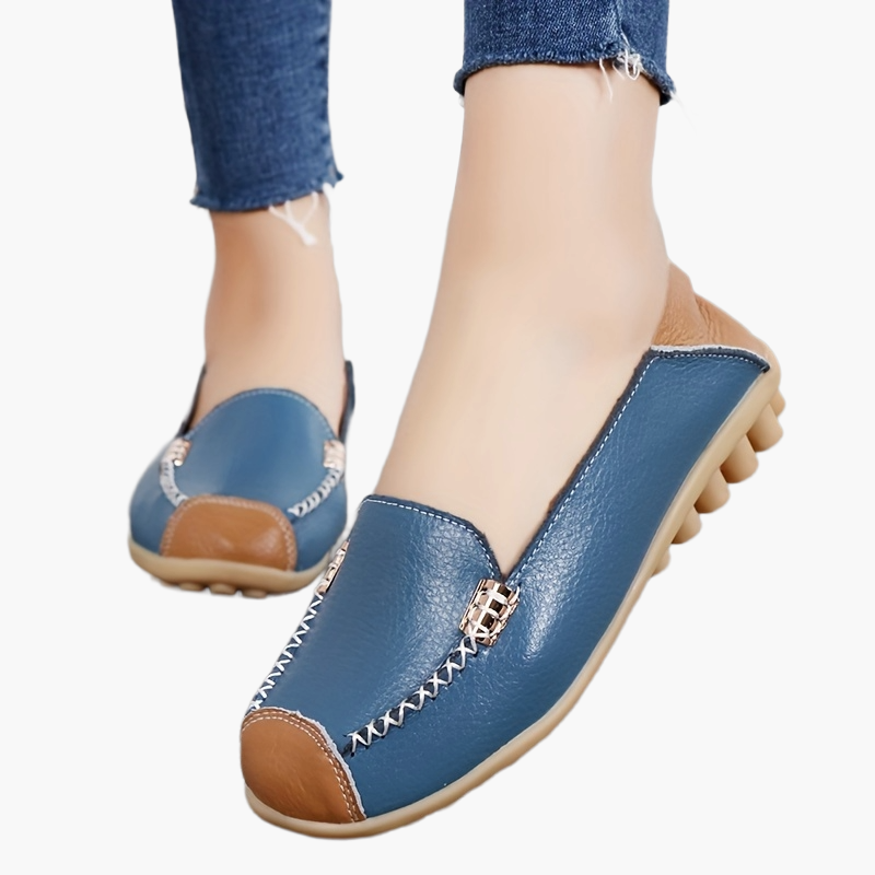 Dam Loafers Casual Komfort Skor Slip-on Vardag Eleganta Promenadskor