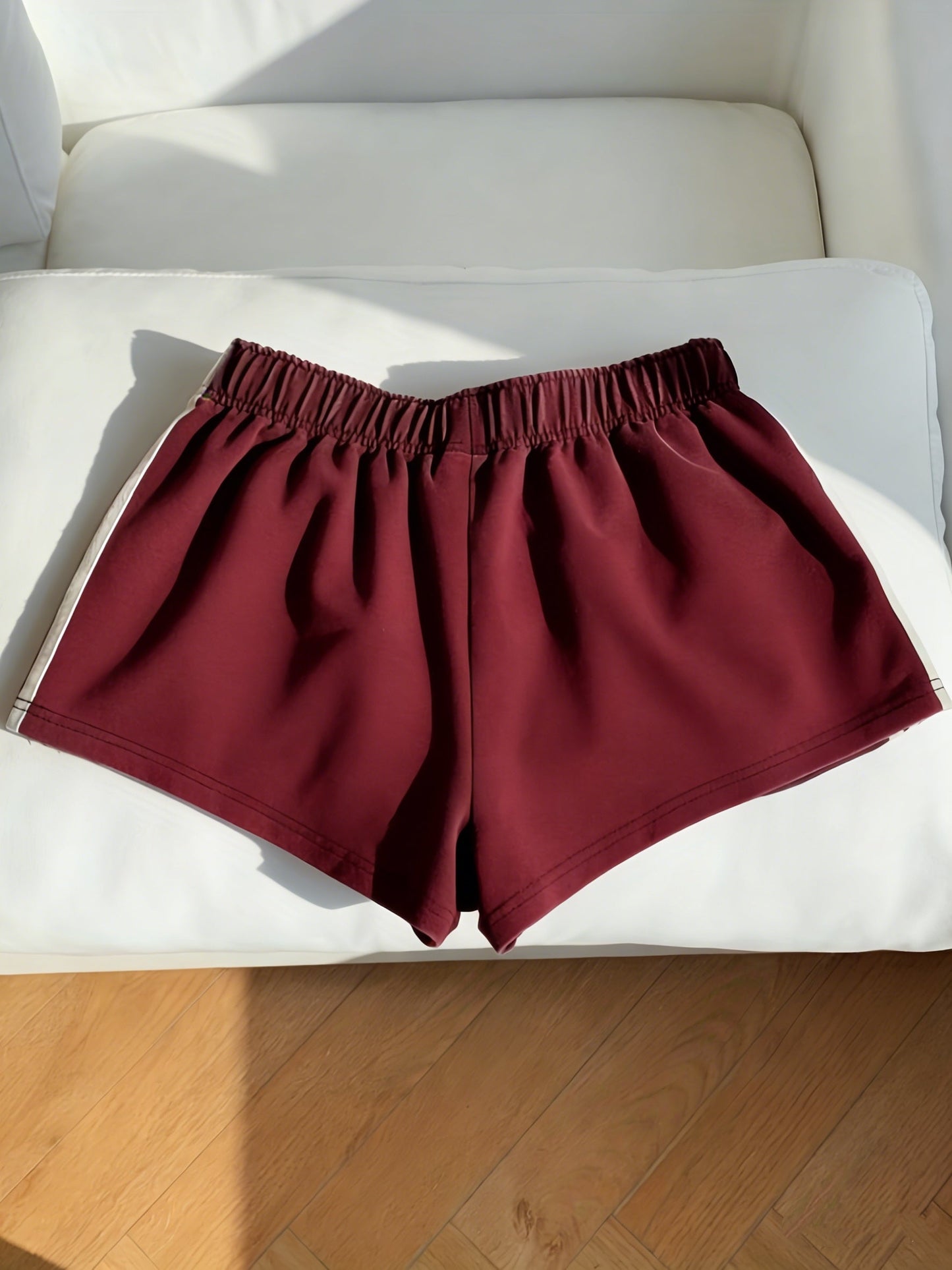 Damers sportiga shorts med avslappnad passform för löpning och fritid
