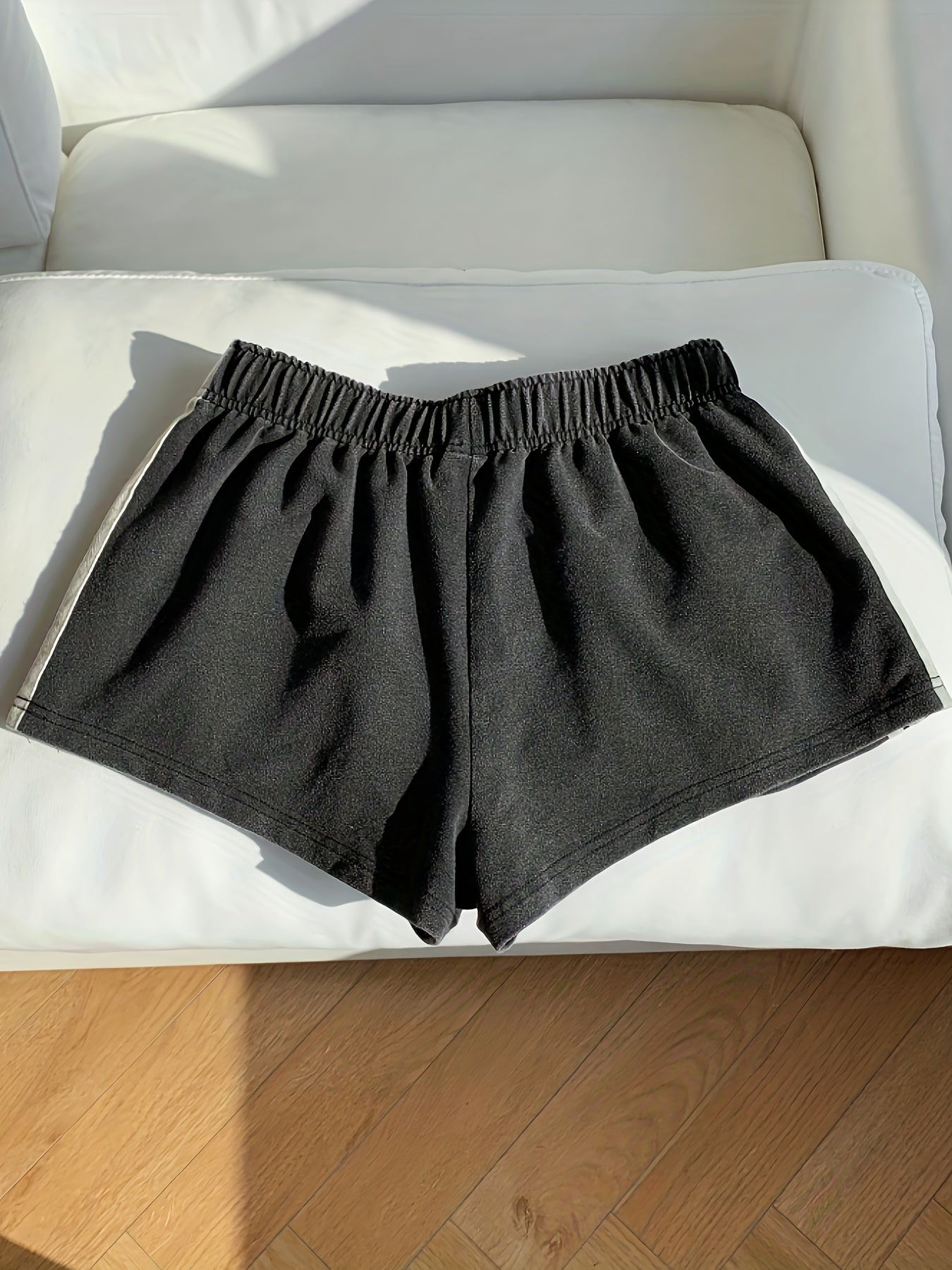 Damers sportiga shorts med avslappnad passform för löpning och fritid