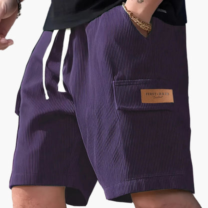 Herrshorts med avslappnad passform och fickdetalj – Perfekta för vardag och fritid