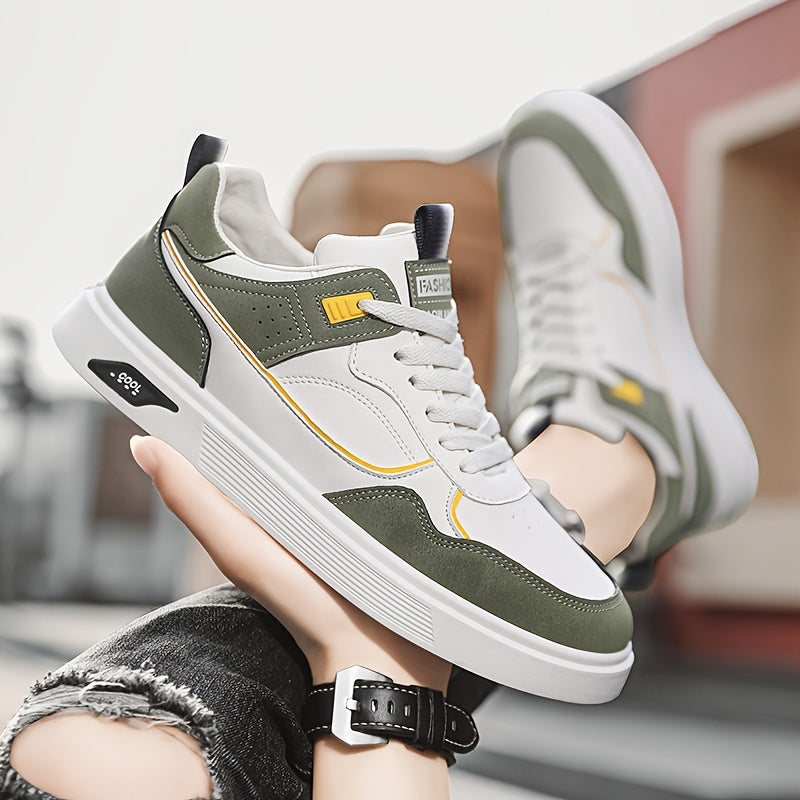 Herr Sneakers Sportiga Låga Vardagsskor Trendiga Fritidsskor
