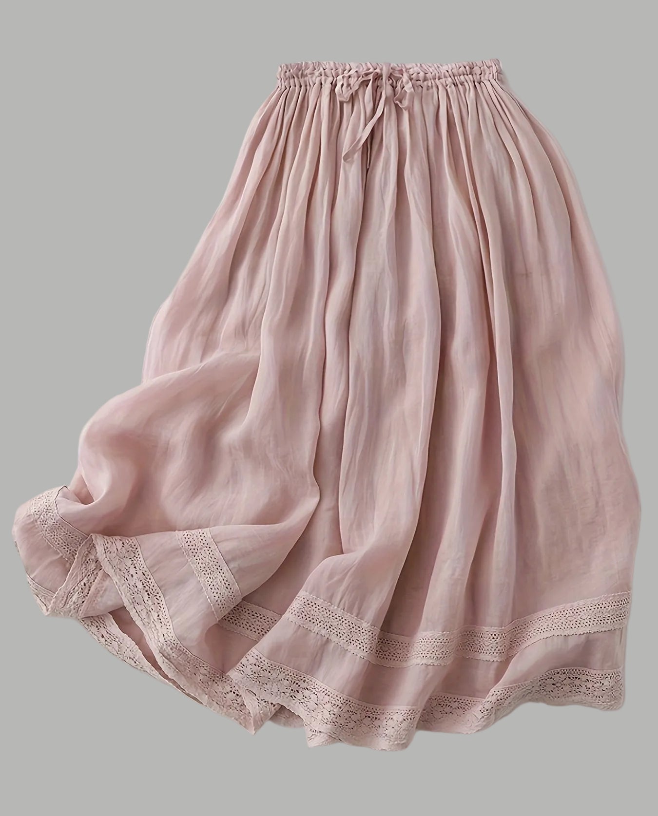 Dam Underkjol Vintage Romantisk Med Spetsdetaljer För Sommarbruk