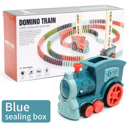 Domino Tågleksak för Barn – Automatisk Dominorad, Utbildningsleksak