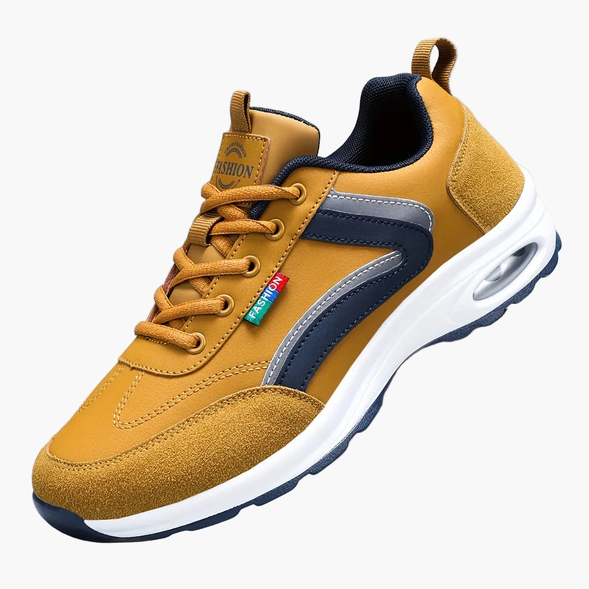 Herr Sneakers Sportiga Fritidsskor med Modern Design för Vardag och Träning
