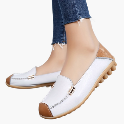 Dam Loafers Casual Komfort Skor Slip-on Vardag Eleganta Promenadskor