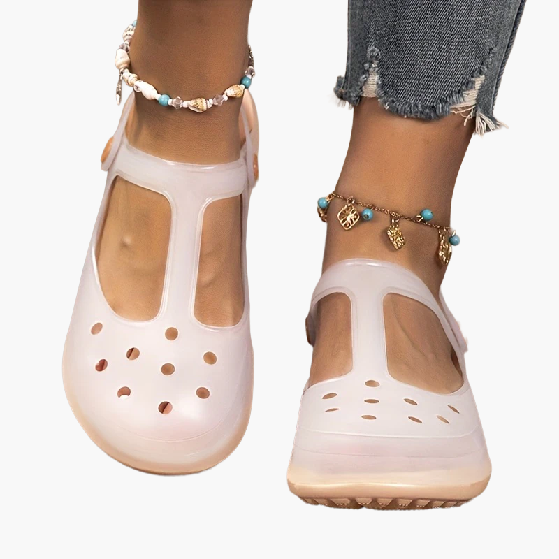 Dam Sandaler Plattform Mary Jane Stil – Bekväma och Stilrena Vardagsskor