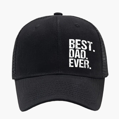 Herrkeps truckermodell med text – Best Dad Ever – Perfekt present till pappa