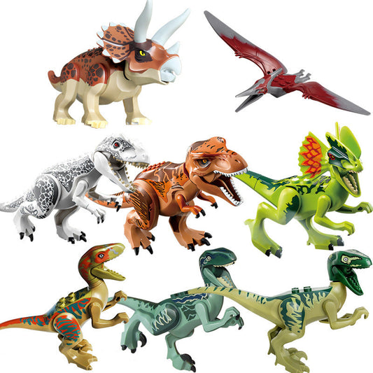 Byggklossar Dinosaurier Lekset för Barn – Pedagogiskt och Roligt Samlarset