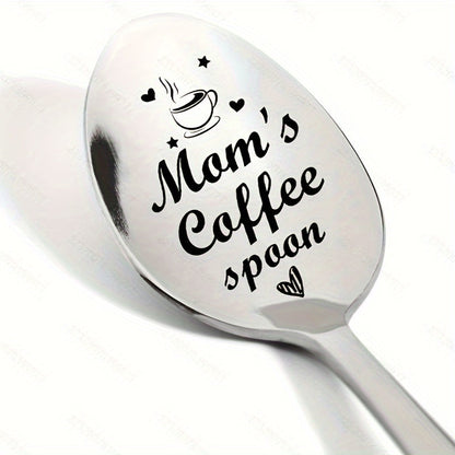 Mammas Kaffesked – Personlig Gåva för Kvinnor, Rolig och Kärleksfull Köksaccessoar