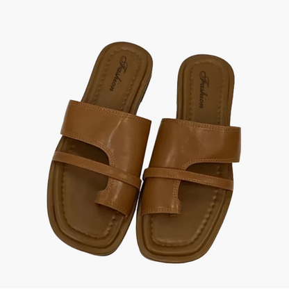 Dam Sandaler Platta Slip-in Sommarskor för Vardag och Semester