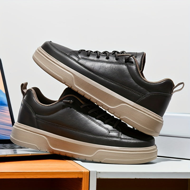 Herrsneakers för vandring och vardag, sportig låg modell