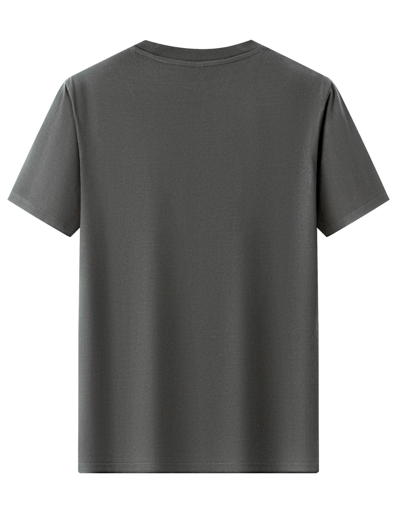 Herr T-shirt med kompass och berg – Äventyrsdesign för friluftsliv och vardag