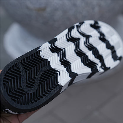 Herr Sneakers Streetwear Geometriskt Mönster Trendiga Fritidsskor