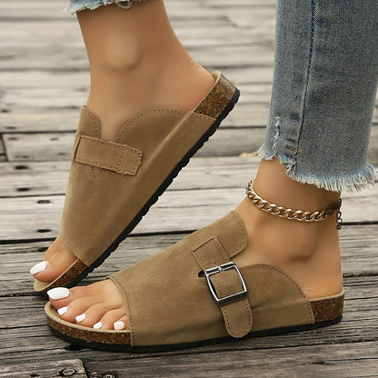 Dam Sandaler med Spänne Slip-in Vardag Bekväm Stil