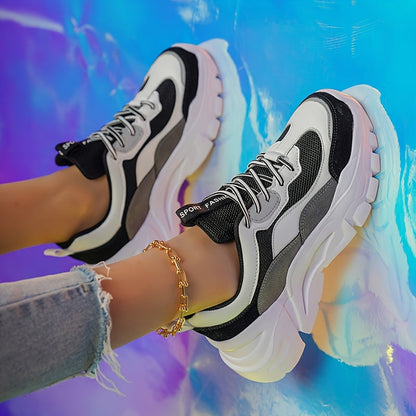 Dam Sneakers Chunky Stil Sportmode Fritidssko