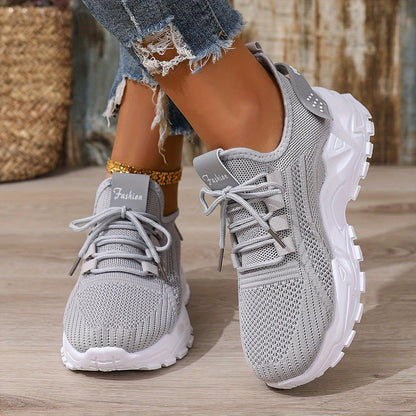 Dam Sneakers Sportig Stil Löparskor för Vardagsbruk och Träning