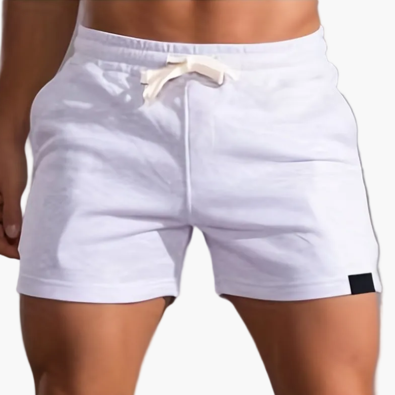 Herr Shorts Sportiga Träningsshorts med Snörning – Perfekt för Gym och Aktiv Livsstil