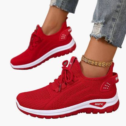 Dam Sneakers Sportiga Promenadskor Låg Modell för Vardag och Träning