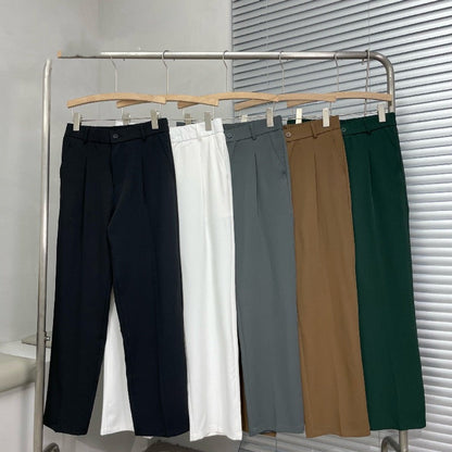Herrbyxa Wide-Leg – Modern, Elegant och Bekväm Byxa för Vardag och Fest