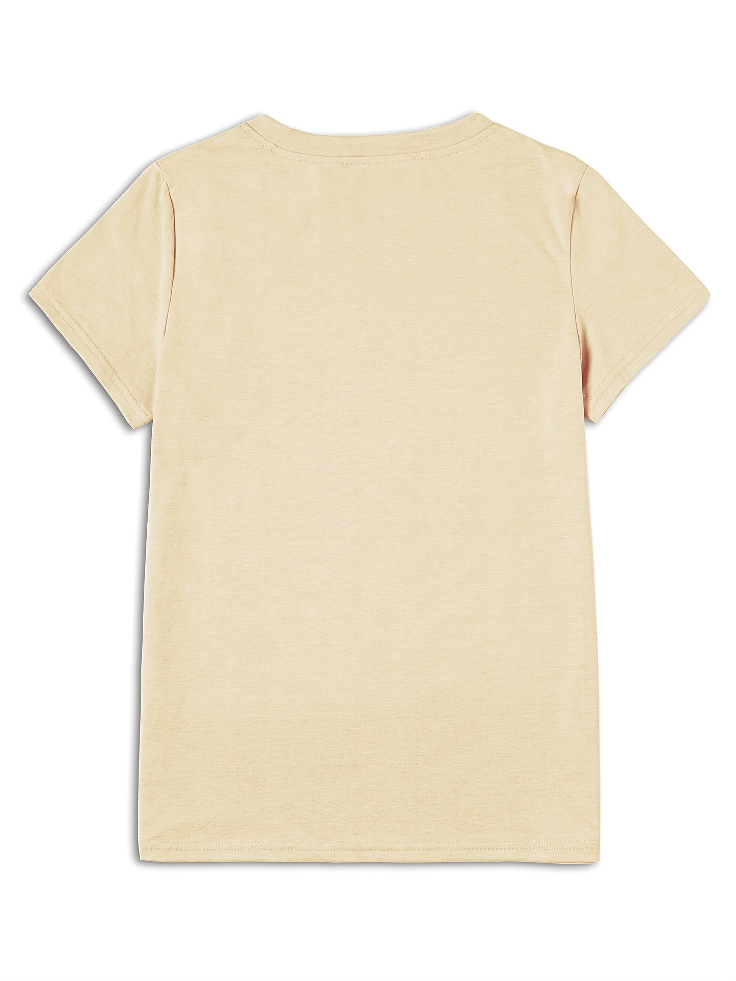 Dam T-shirt med blomstertryck – avslappnad stil för vardag och sommar