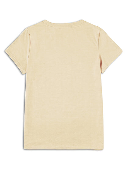 Dam T-shirt med blomstertryck – avslappnad stil för vardag och sommar