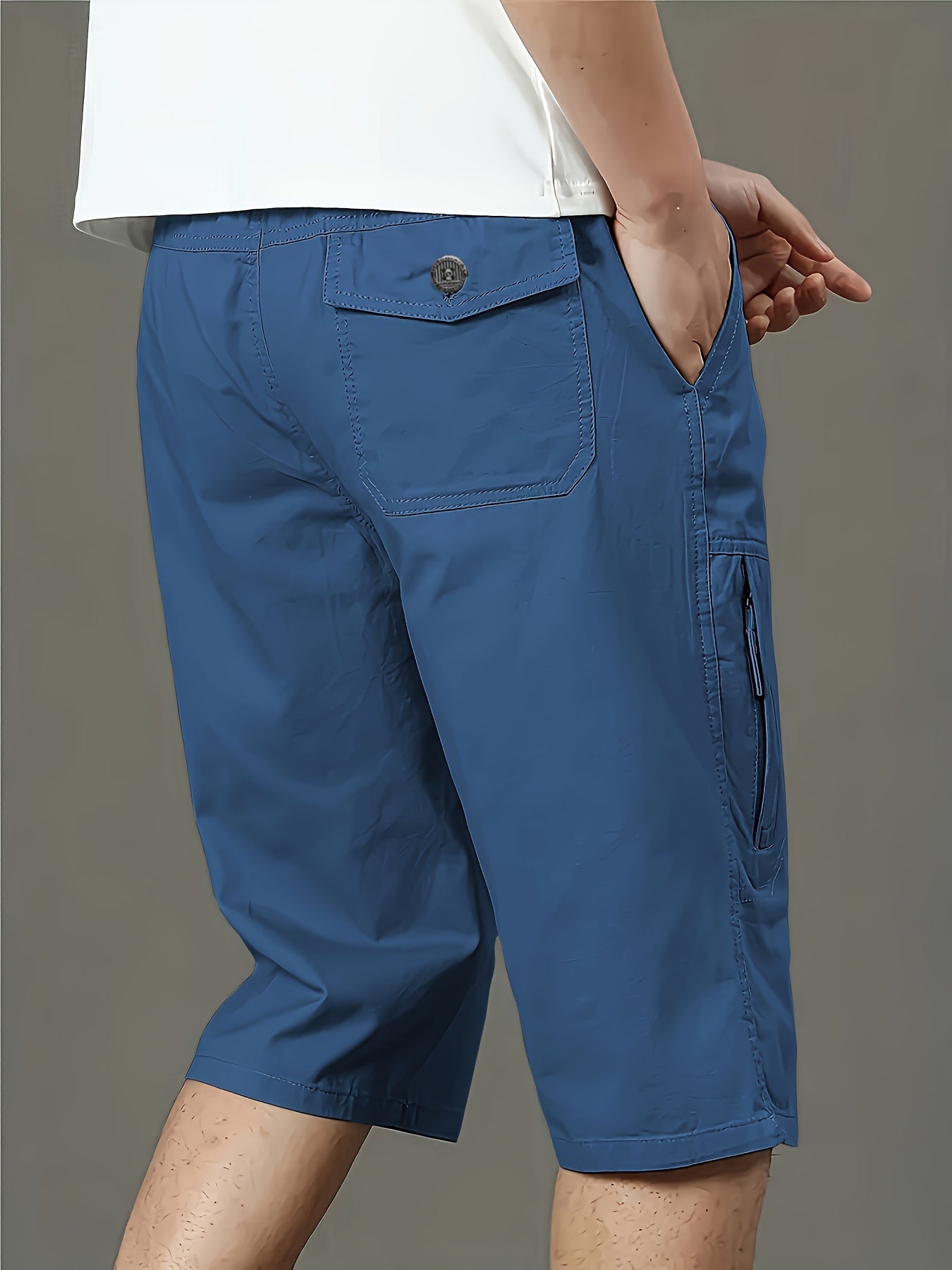 Herr Bermuda Shorts för Utomhus och Vardag, Ledig Stil