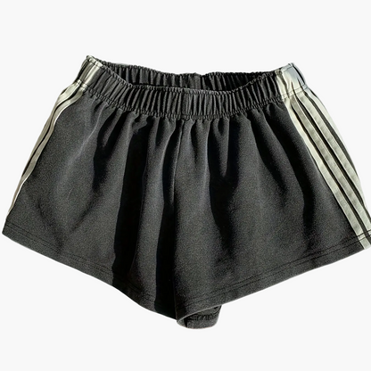 Damers sportiga shorts med avslappnad passform för löpning och fritid
