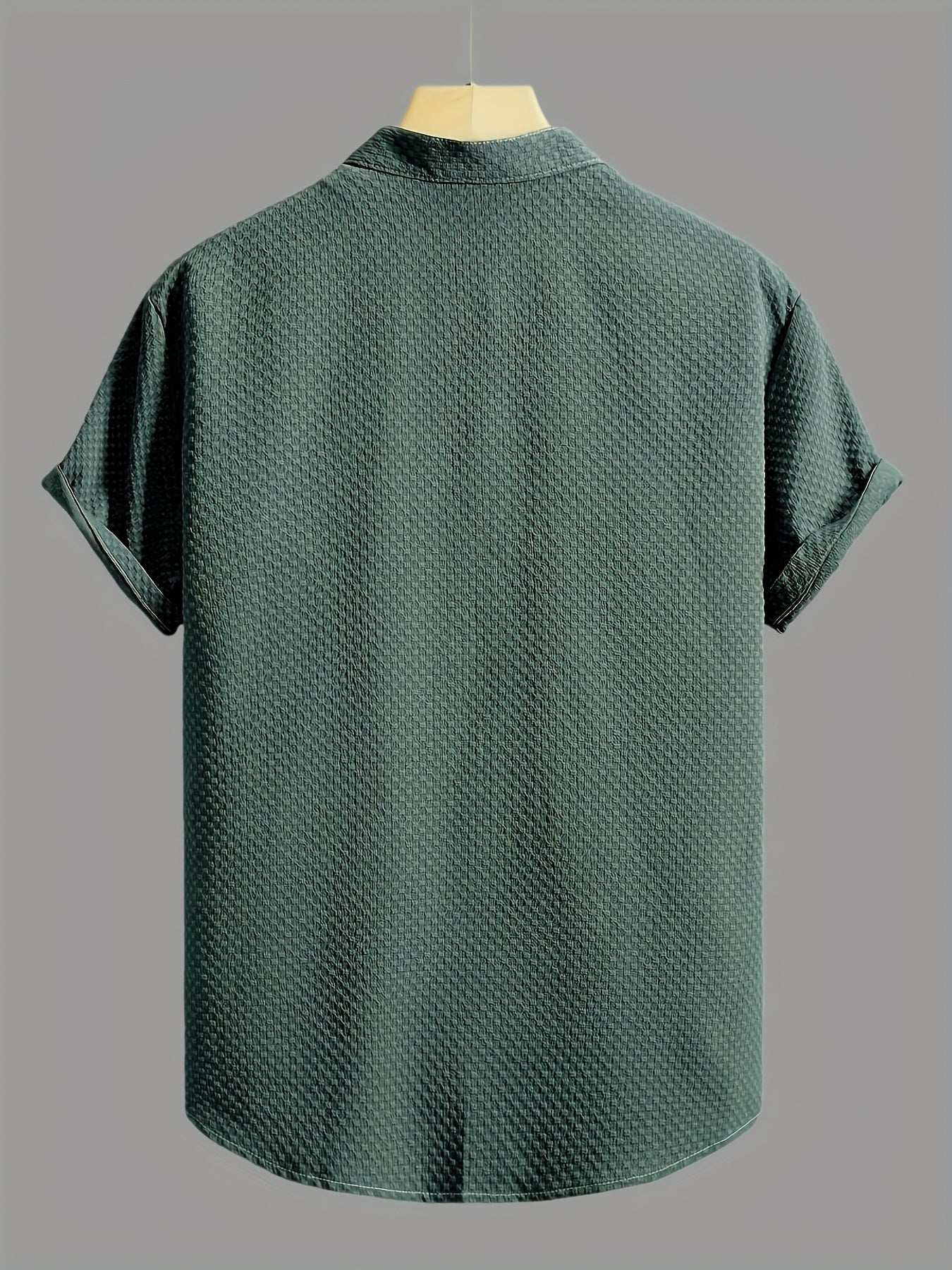 Herr Skjorta Kortärmad Casual Med T-shirt Layered Look, Perfekt För Sommar