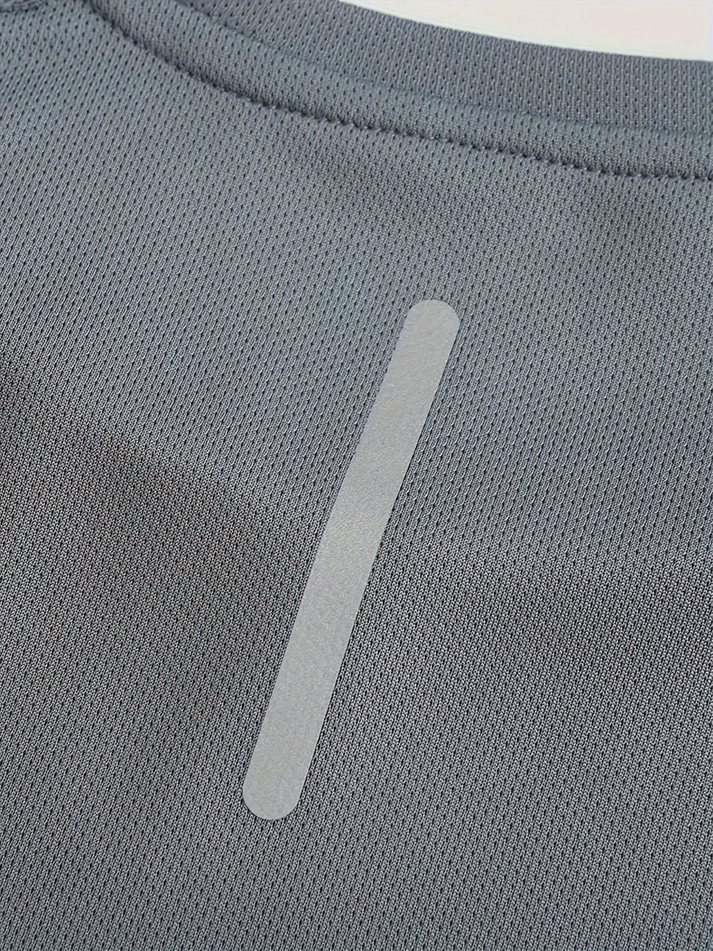 Herr T-shirt Sportig Träningsfunktion Kortärmad för Aktiv Livsstil