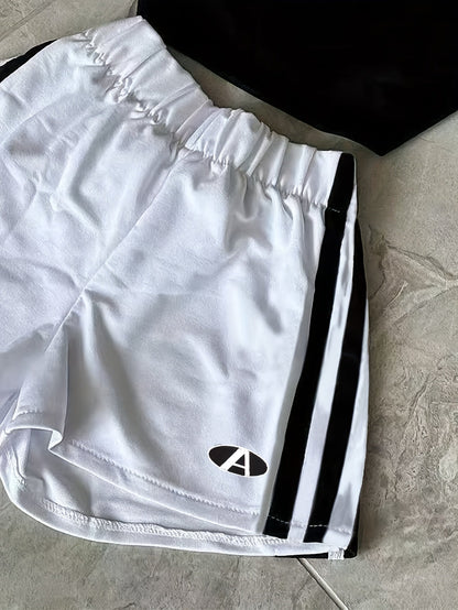 Dam Sportset Tvådelat – Trendigt Set för Träning & Vardag