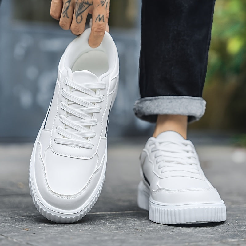 Herr Sneakers Låg Modell Modern Streetstil Vardag