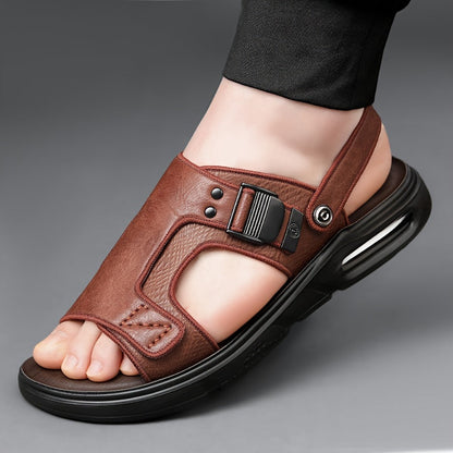 Herrsandaler med modern design och stötdämpande sula för vardagsbruk och fritid