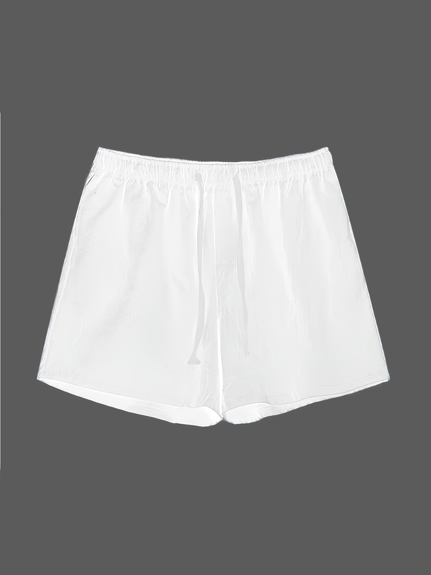 Herrshorts med dragsko – Boho stil för strand och fritid