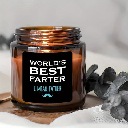 Herrarnas roliga presentljus - World's Best Farter (I Mean Father) - Perfekt för fars dag eller födelsedag
