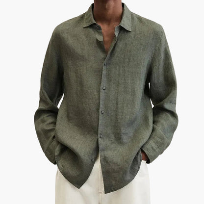 Herrskjorta Oversize Flanell Stil – Avslappnad och Trendig Vardagslook