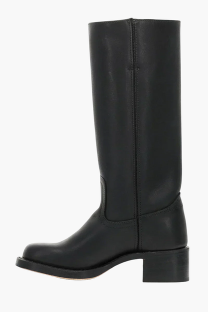 Dam Klassiska Stövlar med Modern Touch – Stilrena och Mångsidiga Boots för Vardag & Fritid