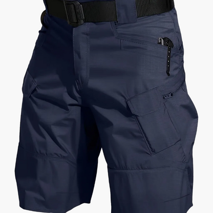 Herrar Taktiska Shorts med Flera Fickor och Bälte – Perfekta för Vandring & Utomhusaktiviteter