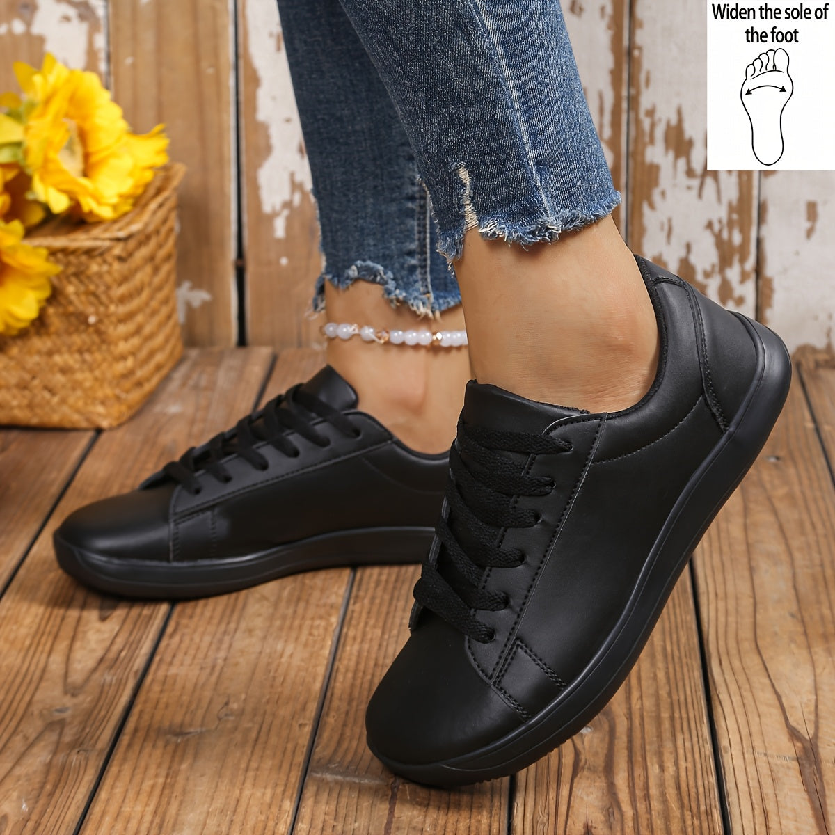 Dam Sneakers Vardagsskor Klassisk Design Bekväma Promenadskor